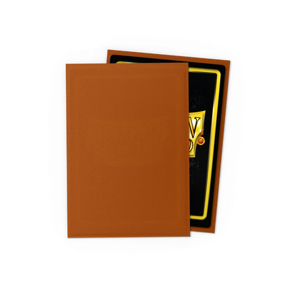 Dragon Shield - Matte Sleeves - Japanese Size - 60pk - Copper - product detail