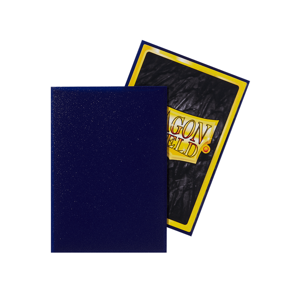 Dragon Shield - Matte Sleeves - Japanese Size - 60pk - Night Blue - The Card Vault