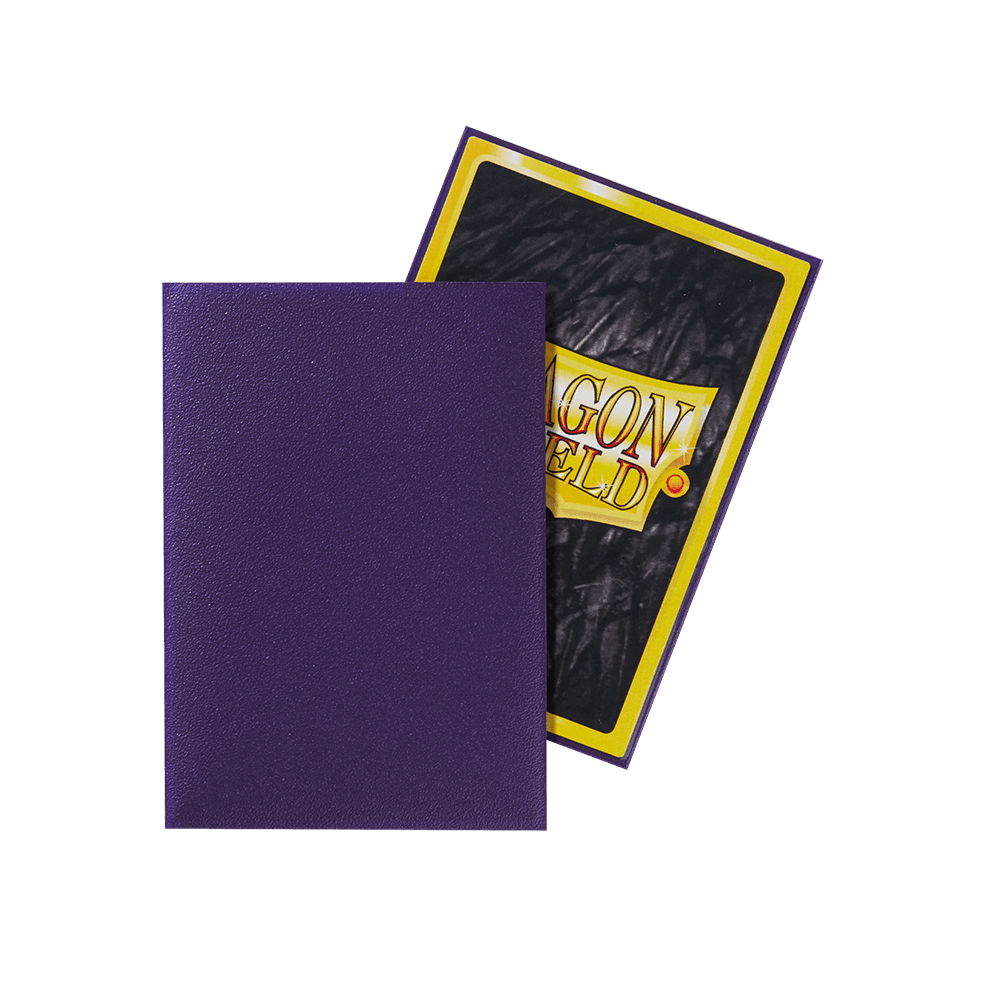 Dragon Shield - Matte Sleeves - Japanese Size - 60pk - Purple - The Card Vault