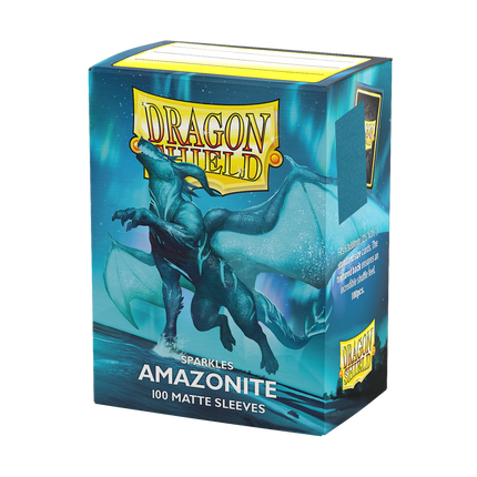 Dragon Shield - Matte Sleeves - Standard Size - 100pk - Amazonite - product hero