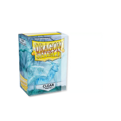 Dragon Shield - Matte Sleeves - Standard Size - 100pk - Clear - The Card Vault