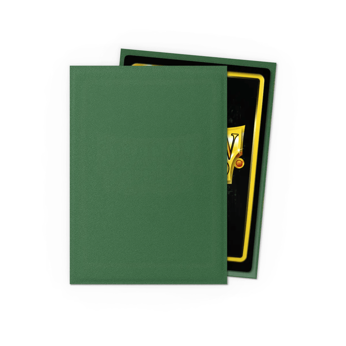 Dragon Shield - Matte Sleeves - Standard Size - 100pk - Forest Green - The Card Vault