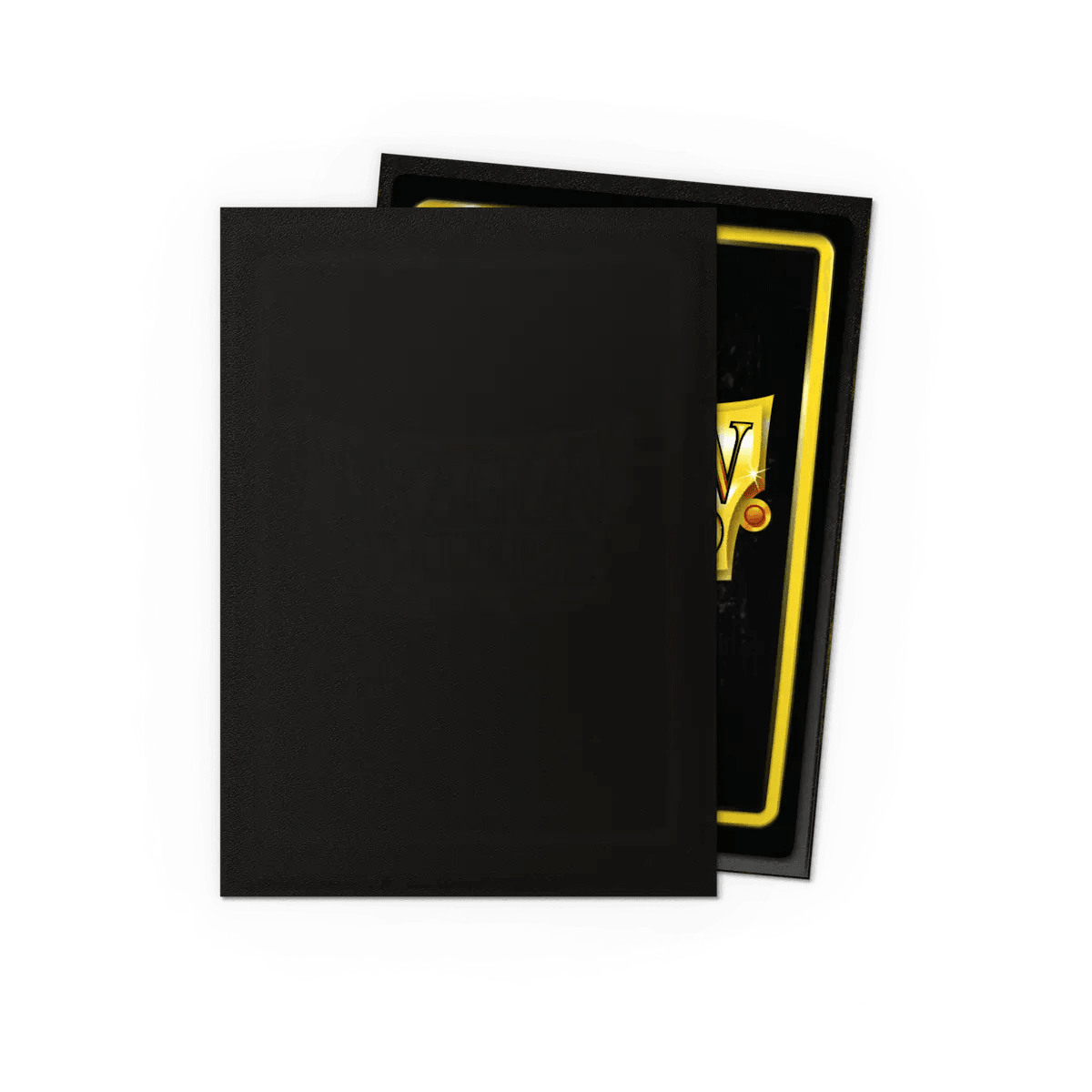 Dragon Shield - Matte Sleeves - Standard Size - 100pk - Jet - The Card Vault