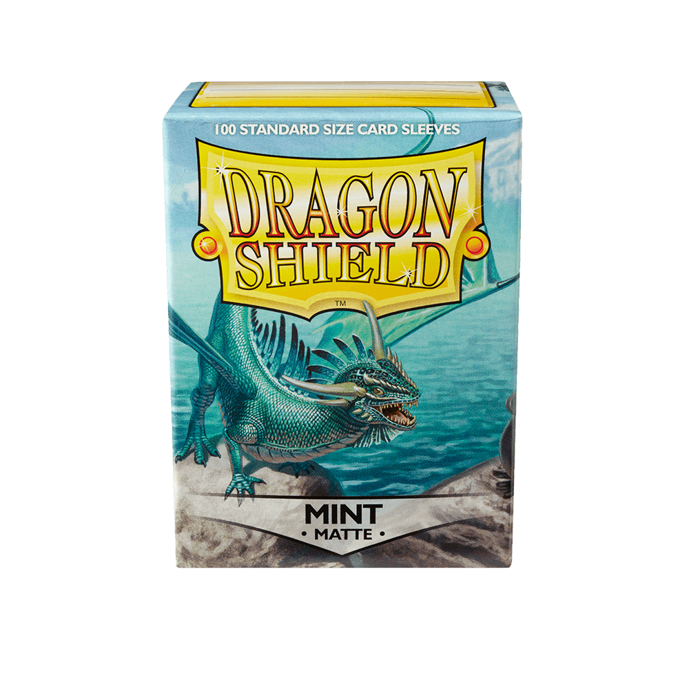 Dragon Shield - Matte Sleeves - Standard Size - 100pk - Mint - The Card Vault