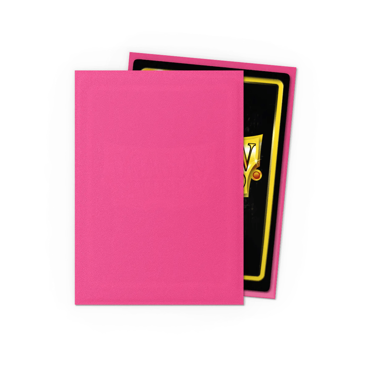 Dragon Shield - Matte Sleeves - Standard Size - 100pk - Pink Diamond - The Card Vault
