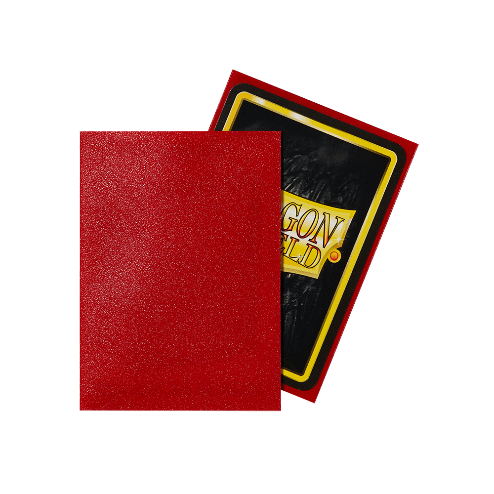 Dragon Shield - Matte Sleeves - Standard Size - 100pk - Ruby - The Card Vault