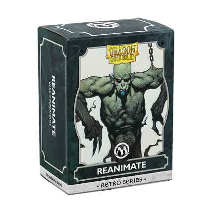 Dragon Shield - Retro Series - Reanimate - Brushed Art Sleeves - Standard Size - 100pk - product hero