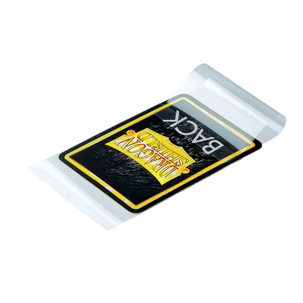Dragon Shield - Sealable Perfect Fit Sleeves - Standard Size - 100pk - Clear - The Card Vault