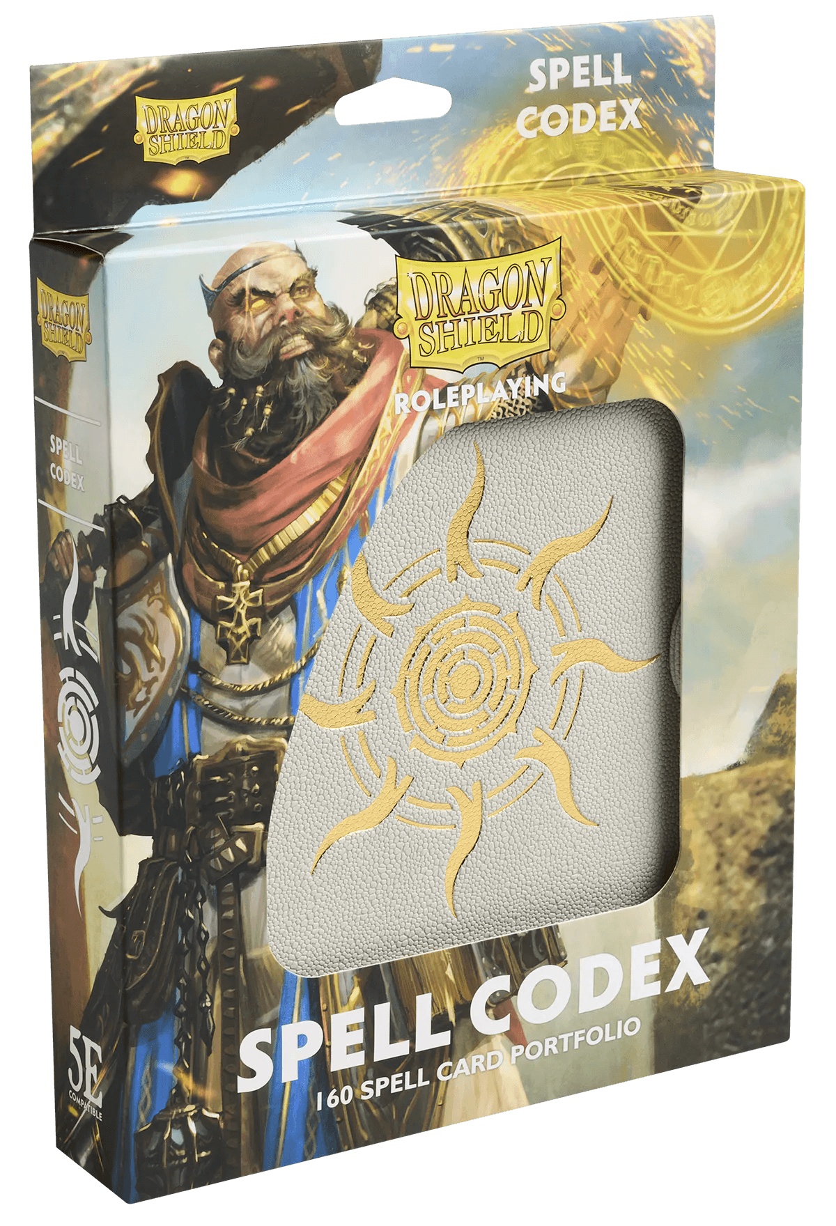 Dragon Shield - Spell Codex - Ashen White - The Card Vault