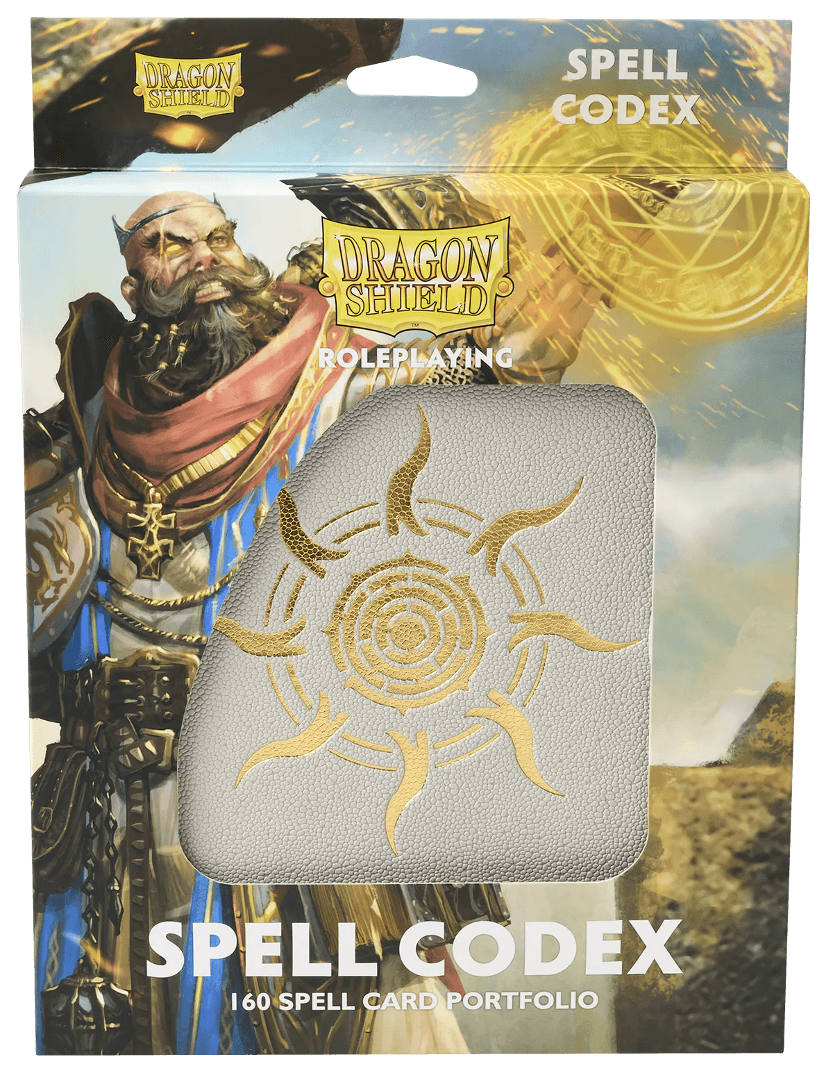 Dragon Shield - Spell Codex - Ashen White - The Card Vault