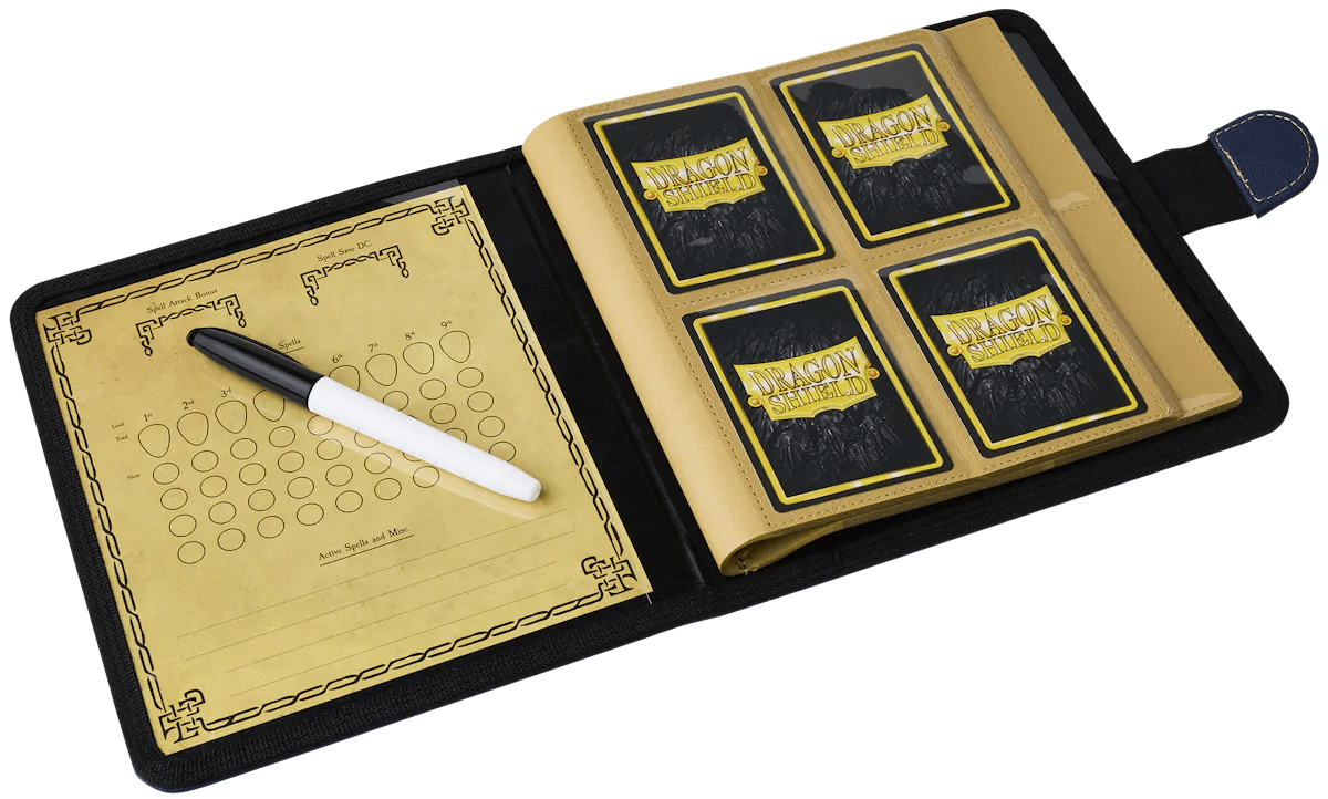 Dragon Shield - Spell Codex - Midnight Blue - The Card Vault