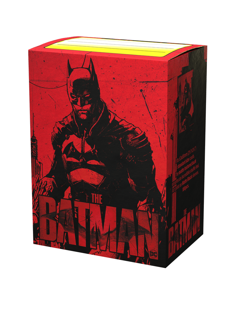 Dragon Shield - The Batman - Brushed Art Sleeves - Standard Size - 100pk - The Card Vault