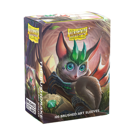 Dragon Shield - The Bushdrake - Brushed Art Sleeves - Standard Size - 100pk - product hero