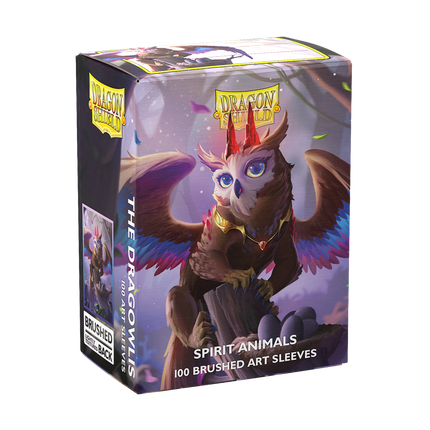 Dragon Shield - The Dragowlis - Brushed Art Sleeves - Standard Size - 100pk - product hero