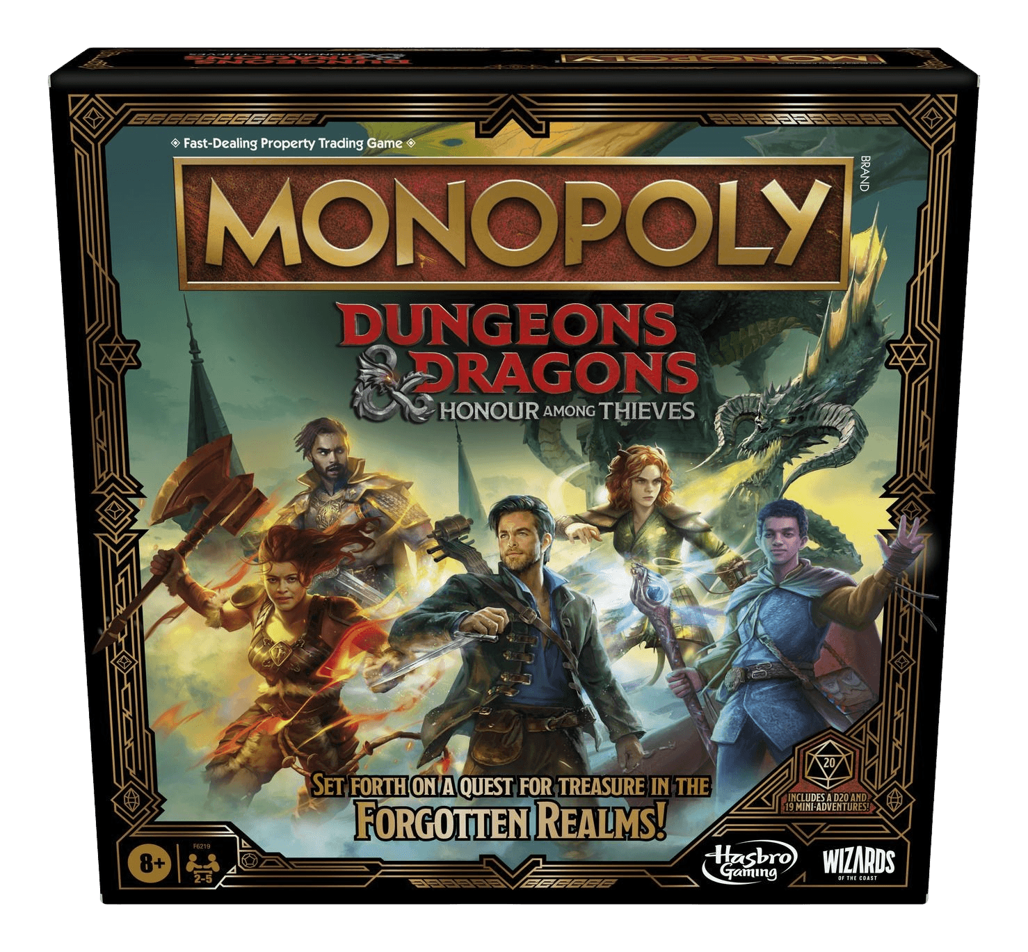 Dungeons & Dragons Honor Among Thieves Monopoly - The Card Vault