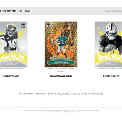 Panini - 2025 Donruss Optic American Football (NFL) - Hobby Box