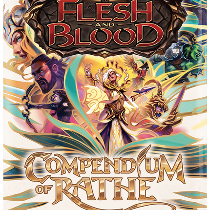 Flesh and Blood TCG - Compendium of Rathe - Booster Box (24x Packs)