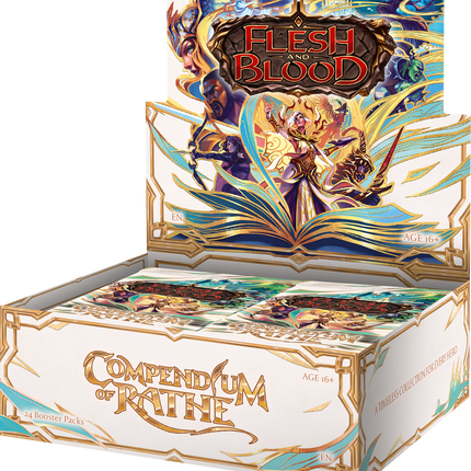 Flesh and Blood TCG - Compendium of Rathe - Booster Box (24x Packs)