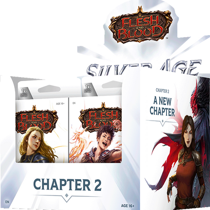 Flesh and Blood TCG - Silver Age - Chapter 2 - Counter Display Unit (10x Decks)