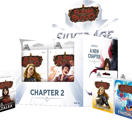 Flesh and Blood TCG - Silver Age - Chapter 2 - Counter Display Unit (10x Decks)