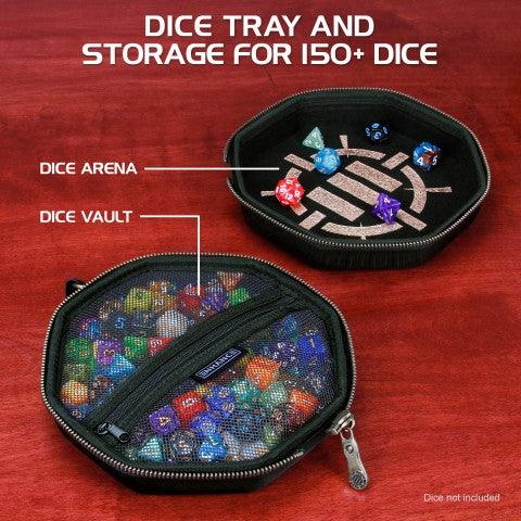 Enhance - Tabletop - Dice Tray & Case - Black - The Card Vault