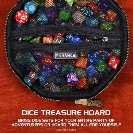 Enhance - Tabletop - Dice Tray & Case - Black - The Card Vault