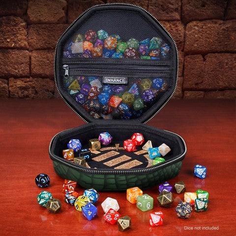 Enhance - Tabletop - Dice Tray & Case Collector's Edition - Green - The Card Vault