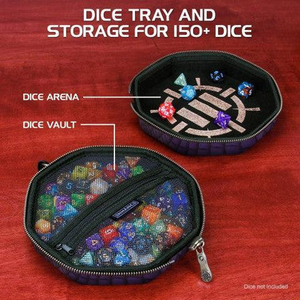 Enhance - Tabletop - Dice Tray & Case Collector's Edition - Purple - The Card Vault
