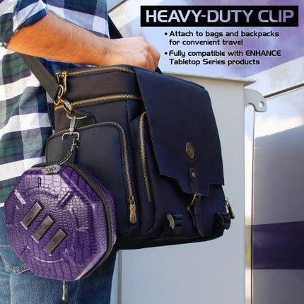 Enhance - Tabletop - Dice Tray & Case Collector's Edition - Purple - The Card Vault