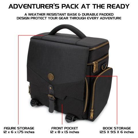 Enhance - Tabletop - RPG Adventurer's Bag - Black - The Card Vault