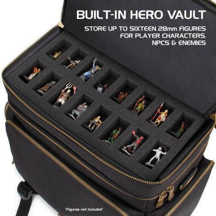 Enhance - Tabletop - RPG Adventurer's Bag - Black - The Card Vault