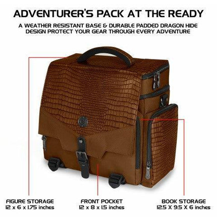 Enhance - Tabletop - RPG Adventurer's Bag Collector's Edition - Brown - The Card Vault