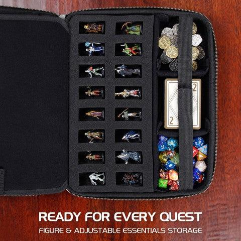 Enhance - Tabletop - RPG Organizer Case Collector's Edition - Blue - The Card Vault