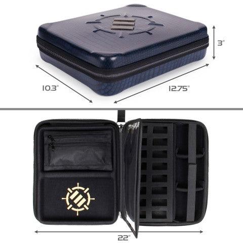 Enhance - Tabletop - RPG Organizer Case Collector's Edition - Blue - The Card Vault