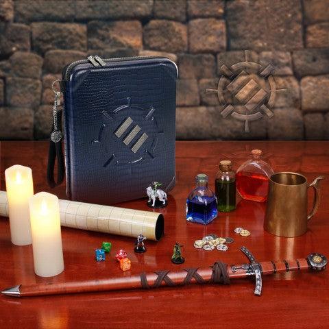 Enhance - Tabletop - RPG Organizer Case Collector's Edition - Blue - The Card Vault