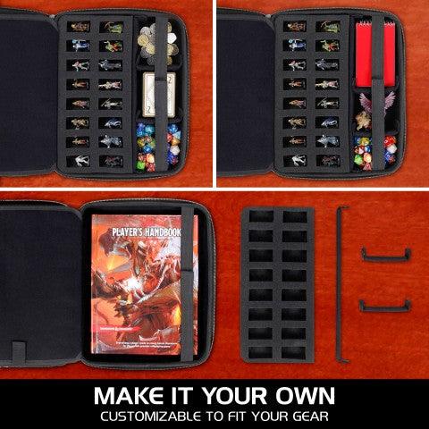 Enhance - Tabletop - RPG Organizer Case Collector's Edition - Brown - The Card Vault