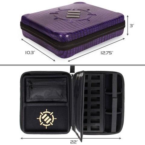 Enhance - Tabletop - RPG Organizer Case Collector's Edition - Purple - The Card Vault