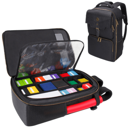 Enhance - TCG - Trading Card Backpack - Black - The Card Vault