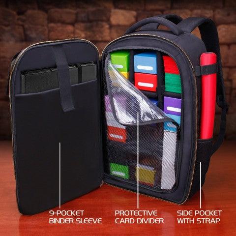 Enhance - TCG - Trading Card Backpack - Black - The Card Vault