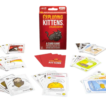 Exploding Kittens - 2-Player Version - The Card Vault