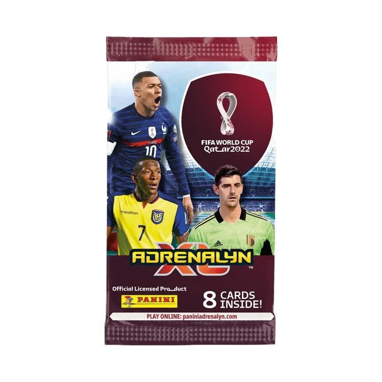 FIFA World Cup 2022 Football (Soccer) Adrenalyn XL Trading Cards - Booster Box (50 Packs) - The Card Vault
