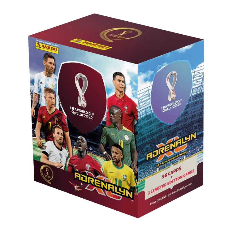 FIFA World Cup 2022 Football (Soccer) Adrenalyn XL Trading Cards - Mega Box - The Card Vault