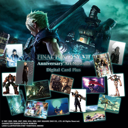 Final Fantasy TCG: Final Fantasy VII 25th Anniversary - Art Museum Digital Card Plus Booster Box (20 Packs) - The Card Vault