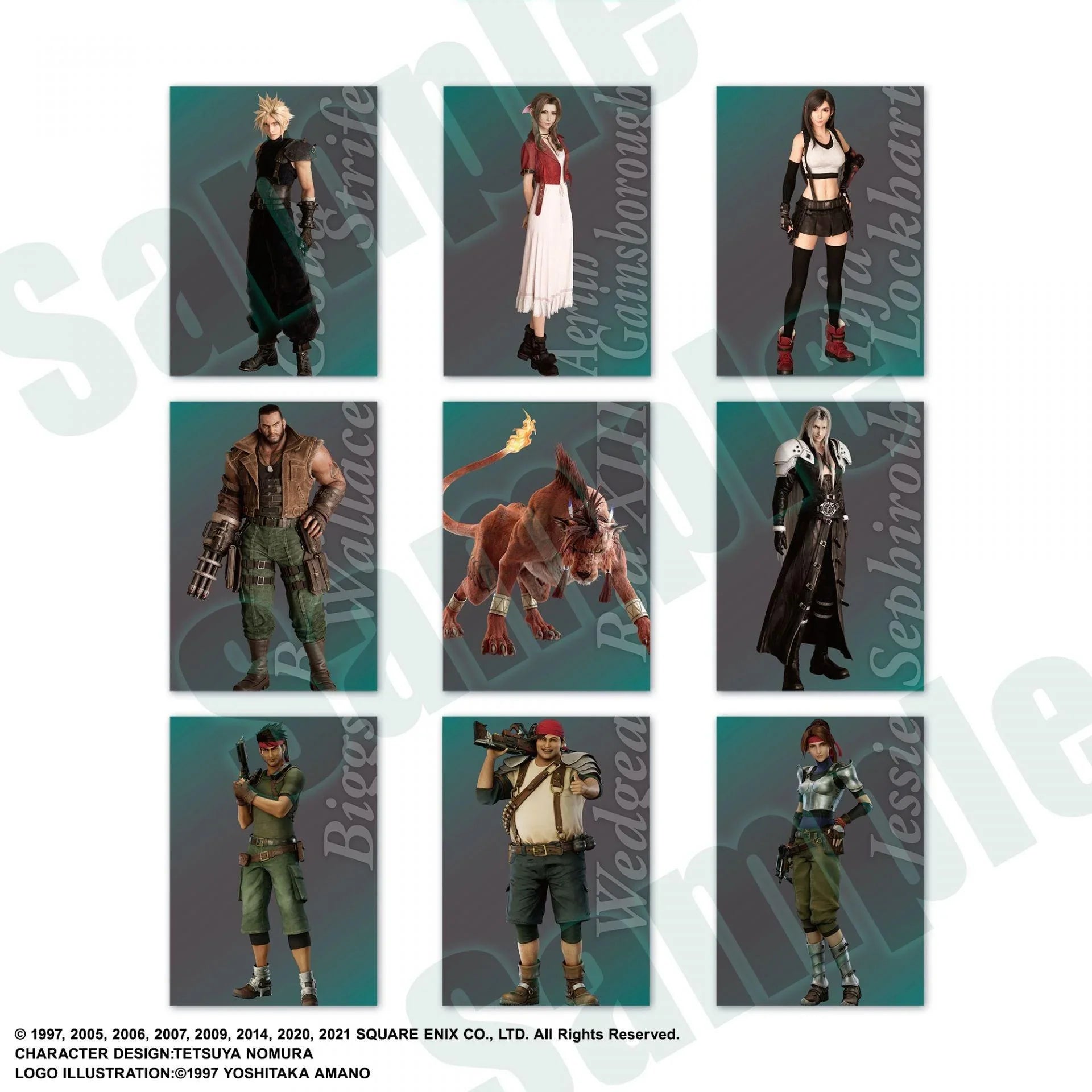 Final Fantasy VII Anniversary Art Museum Digital Card Plus (Box Final Fantasy VII Anniversary Art Museum Digital Card Plus (Box