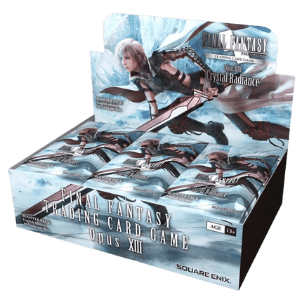 Final Fantasy TCG: Opus XIII (13) - Crystal Radiance Booster Box - The Card Vault