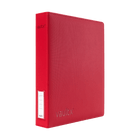 Vault X - Slim Exo-Tec® Ring Binder - Red