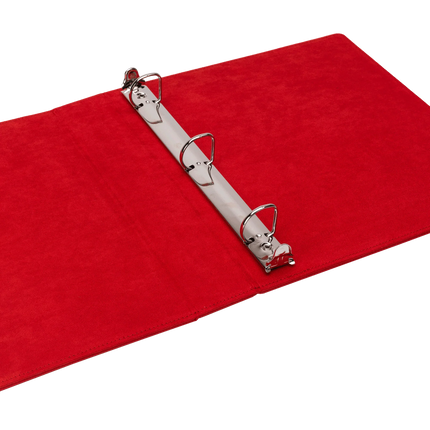 Vault X - Slim Exo-Tec® Ring Binder - Red