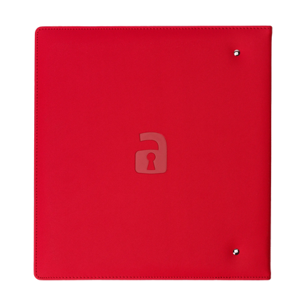 Vault X - Slim Exo-Tec® Ring Binder - Red