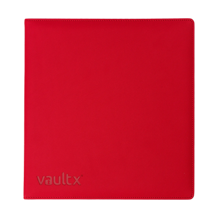 Vault X - Slim Exo-Tec® Ring Binder - Red