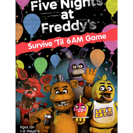 Five nights at Freddy's - Survive 'Til 6am Game - The Card Vault